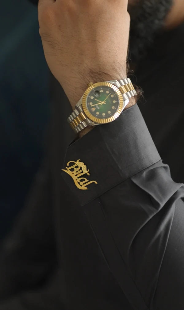 Customize Name Cufflinks With Mustache